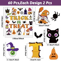 Halloween Cutouts Pumpkin Spider Bat Gnomes Classroom Bulletin Board Decorations Trick Or Treat Party Supplies For Toddler Kids