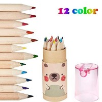 Outus Mini Drawing Colored Pencils With Sharpener Coloring Pencil Portable Pencils In Tube For Adults Artists Writing Sketching