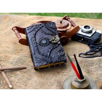 Cuero Hocus Pocus Book Of Spells Hocus Pocus Spell Book Prop Gifts Halloween Decorations Decor Leather Journal Writing Book Of S