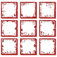 9 Pieces Halloween Sticky Note Halloween Blood Note Pads 450 Pieces Of Self Adhesive Removable Memo Pads 50 Sheets Each For Hal