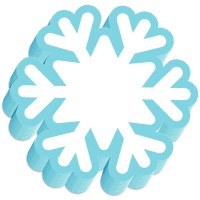 Geyee 100 Pcs Snowflake Cutouts Bulk Winter Bulletin Board Cutouts Decorations Paper Snowflakes Diy Snowflake Cutouts For Kids C