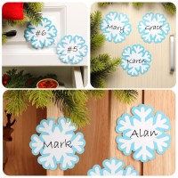 Geyee 100 Pcs Snowflake Cutouts Bulk Winter Bulletin Board Cutouts Decorations Paper Snowflakes Diy Snowflake Cutouts For Kids C