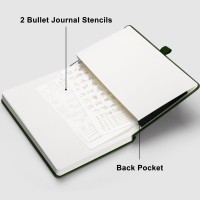 Rettacy Bullet Dotted Journal A5 Dotted Grid Journal Notebook With 256 Pages 120 Gsm Premium Acidfree Paper Bullet Journali