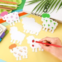 Geyee 100 Pcs Cutouts For Classroom Bulletin Board Chalkboard Decor Assorted Colors Paper Cutouts For Kids Diy Craft School Proj