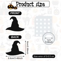 Geyee 100 Pcs Halloween Witch Hat Cutouts Halloween Paper Decorations Bulletin Board Classroom Decor Diy Witch Hat Cutouts Bulk