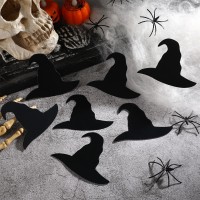 Geyee 100 Pcs Halloween Witch Hat Cutouts Halloween Paper Decorations Bulletin Board Classroom Decor Diy Witch Hat Cutouts Bulk