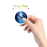 500 Pcs Galaxy Stickers Aesthetic Round Seal Label Selfadhesive Stickers For Christmas Halloween Party Decorations For Kid Teen