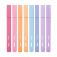 Mr Pen Aesthetic Highlighters 8 Pcs Chisel Tip Assorted Colors No Bleed Bible Highlighter Pastel Pastel Highlighter Set