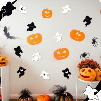 Geyee 100 Pcs Halloween Ghost Paper Cutouts For Bulletin Board Halloween Classroom Decoration Ghost Die Outs Bulk Diy Craft For