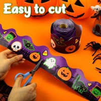 Halloween Spooky Border 689 Feet Bulletin Board Border Butterflies Flowers Bee Space Inspirational Cute Border For Classroom Bu