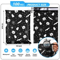 Jowlroel Halloween Poly Mailer 10X13 Inch 100 Pcs Waterproof And Tearresistant Shipping Bags For Clothing Strong Mailing Bags