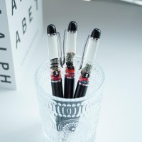 Virus Covid Spooky Halloween Nurses Assistant Funny Pens Cute Floater Floating Liquid Writing Journaling Office Pen Unique Gift