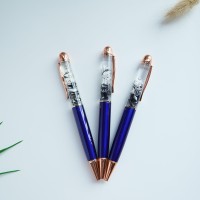 Ghost Skull Cross Spooky Halloween Funny Pens Cute Floater Floating Liquid Writing Journaling Office Pen Unique Gift For Women M