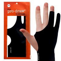 Prodraw Artist Glove For Ipad Drawing Tablet Sketching Two Three Finger Tap Right Or Left Hand Smallmedium