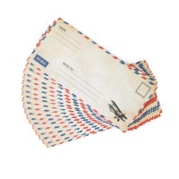 50 Pack Airmail Envelopes Blue Airmail Envelopes Air Mail Envelopes For Party Invitation Love Letters Military Correspondenc