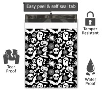 12X15 50 Halloween Designer Poly Mailers Shipping Envelopes Premium Printed Bags