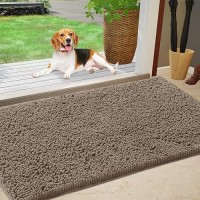 Im Home Durable Chenille Absorbent Outdoor Doormat 24 X 36 Muddy Washable Door Mats For Dog Non Slip Indoor Doormat Front I