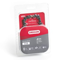 Oregon S58 Advancecut Replacement Chainsaw Chain For 16Inch Guide Bars 58 Drive Links Pitch 38 050 Gauge Fits Reming