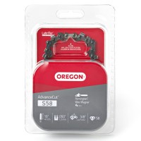 Oregon S58 Advancecut Replacement Chainsaw Chain For 16Inch Guide Bars 58 Drive Links Pitch 38 050 Gauge Fits Reming