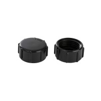 Orbit 58067N Polymer Hose Caps 2 Count Black