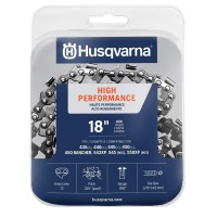 Husqvarna Chainsaw Chain 18Inch 050 Gauge 325 Pitch Low Kickback Lowvibration Orangegray