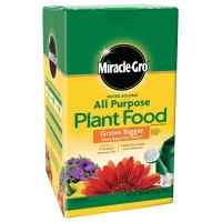 Miraclegro Water Soluble All Purpose Plant Food Fertilizer For Indoor Or Outdoor Flowers Vegetables Or Trees 3 Lbs