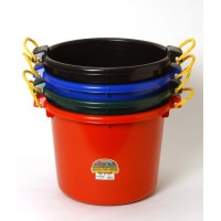 Little Giant Plastic Muck Tub Durable Versatile Utility Bucket With Handles Muck Bucket Durable Handles 70 Quart Red