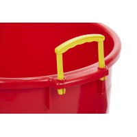 Little Giant Plastic Muck Tub Durable Versatile Utility Bucket With Handles Muck Bucket Durable Handles 70 Quart Red