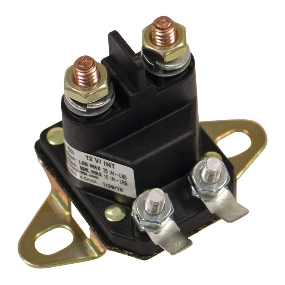 Stens Starter Solenoid 435103 Compatible With Ayp 109081X 109446X 109946 145673 Husqvarna 523146154 532109081 532109946