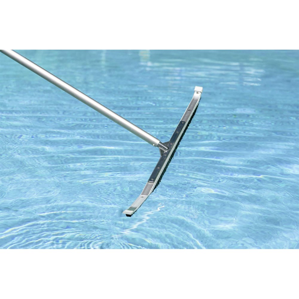 Poolmaster 36Inch Aluminumback Swimming Pool Brush Commercial Collection