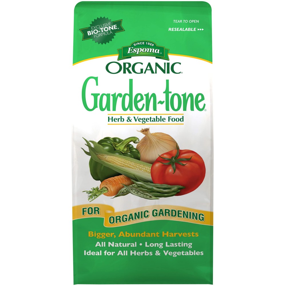 Espoma Organic Gardentone 344 Organic Fertilizer For Cool Warm Season Vegetables And Herbs Grow An Abundant Harvest Of Nut