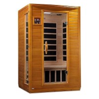 Dynamic Saunas 2-Person Infrared Personal Home Heat Room With Bluetooth  Andora