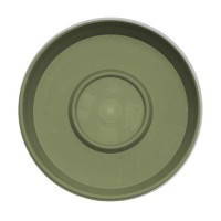 Bloem Terra Pot Round Drain Saucer: - Living Green - Tray For Planters 15-20