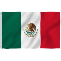 Anley Fly Breeze 3X5 Foot Mexico Flag Vivid Color And Fade Proof Canvas Header And Double Stitched Mexican Mx National Fla