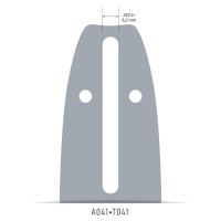 Oregon 16 Reversible Single Rivet Guide Bar A041 Motor Mount 38 Low Pro Pitch Gauge 050 For 56 Drive Link Chain