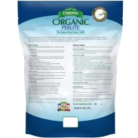 Espoma Organic Perlite All Natural And Approved For Organic Gardening Helps Loosen And Aerate Heavy Soils Prevent Compaction