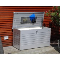 Leisuretime 210 Gallon Deck Box Silver