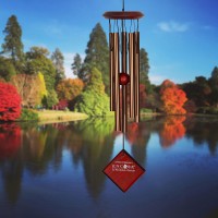 Woodstock Wind Chimes For Outside Garden Decor Outdoor Decor For Your Patio And Front Porch 14 Bronze Wind Chime Wind Chi