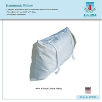 Algoma Net Company 137Sp00 Hammock Pillow, 1 Count (Pack Of 1), Natural Cotton