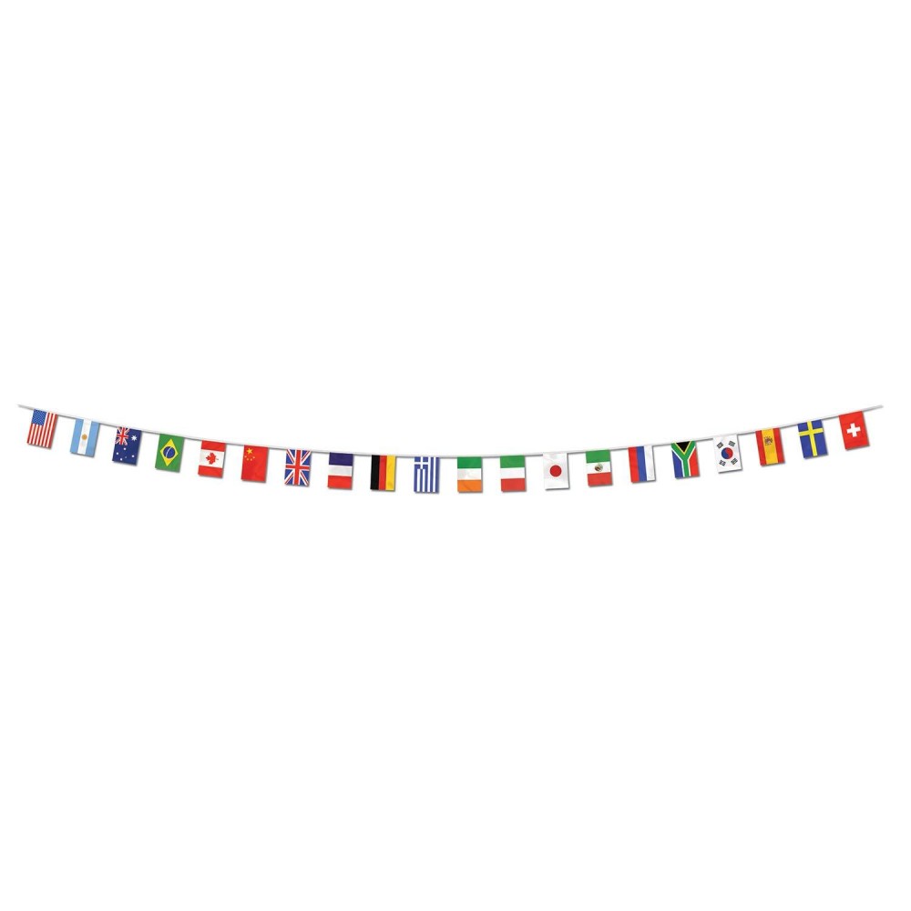 International Flag Pennant Banner