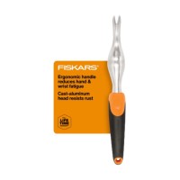 Fiskars Ergo Weeder Heavy Duty Gardening Hand Tool With Hang Hole Lawn And Yard Tools Blackorange