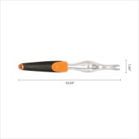 Fiskars Ergo Weeder Heavy Duty Gardening Hand Tool With Hang Hole Lawn And Yard Tools Blackorange