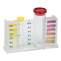 Poolmaster Water Chemistry Case 22270 Premiere Collection 5Way Swimming Pool Spa Test Kit Small Neutral