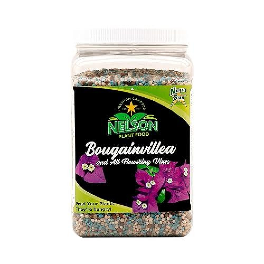 Nelson Plant Food Bougainvillea Fertilizer Outdoor And Indoor Plant Fertilizer All Purpose Plant Food For Vines Easy Use