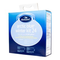 Bioguard Arctic Blue Winter Closing Kit 24 For Clear Water At Spring Opening Prevents Pool Algae Growth On Winter Months Trea