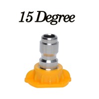 Podoy Pressure Washer Sprayer Nozzle Tip 14 Size 30 15 Degree 030 Stainless Steel For Accessory Kit For 2500Psi 3000Psi