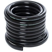 Hydrofarm Hgtb50Gf 12Inch Black Foot Roll Tubing 25 Feet