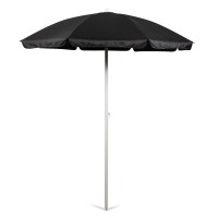 Oniva A Picnic Time Brand Outdoor Canopy Sunshade Beach Umbrella 55 Small Patio Umbrella Beach Chair Umbrella Black