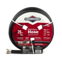 Briggs And Stratton 8Bs25 25Feet Premium Heavyduty Rubber Garden Hose