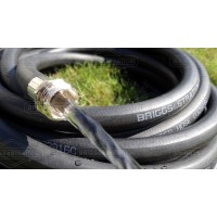 Briggs And Stratton 8Bs25 25Feet Premium Heavyduty Rubber Garden Hose